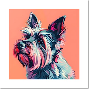 Skye Terrier in 70's Posters and Art